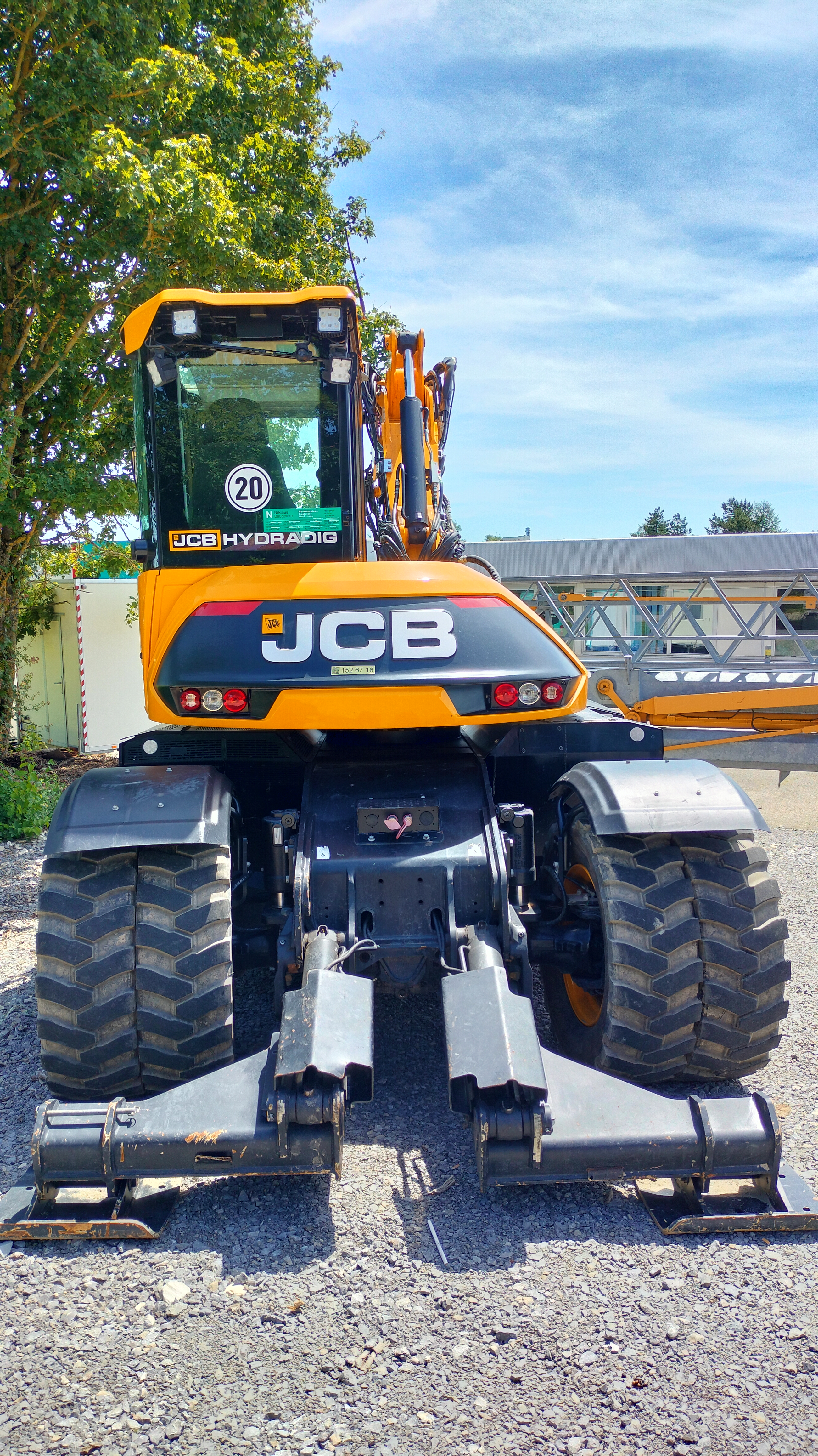 Mobilbagger Hydradig JCB 110W Tilt Mobilbagger Hydradig JCB 110W mit Powertilt gebraucht kaufen