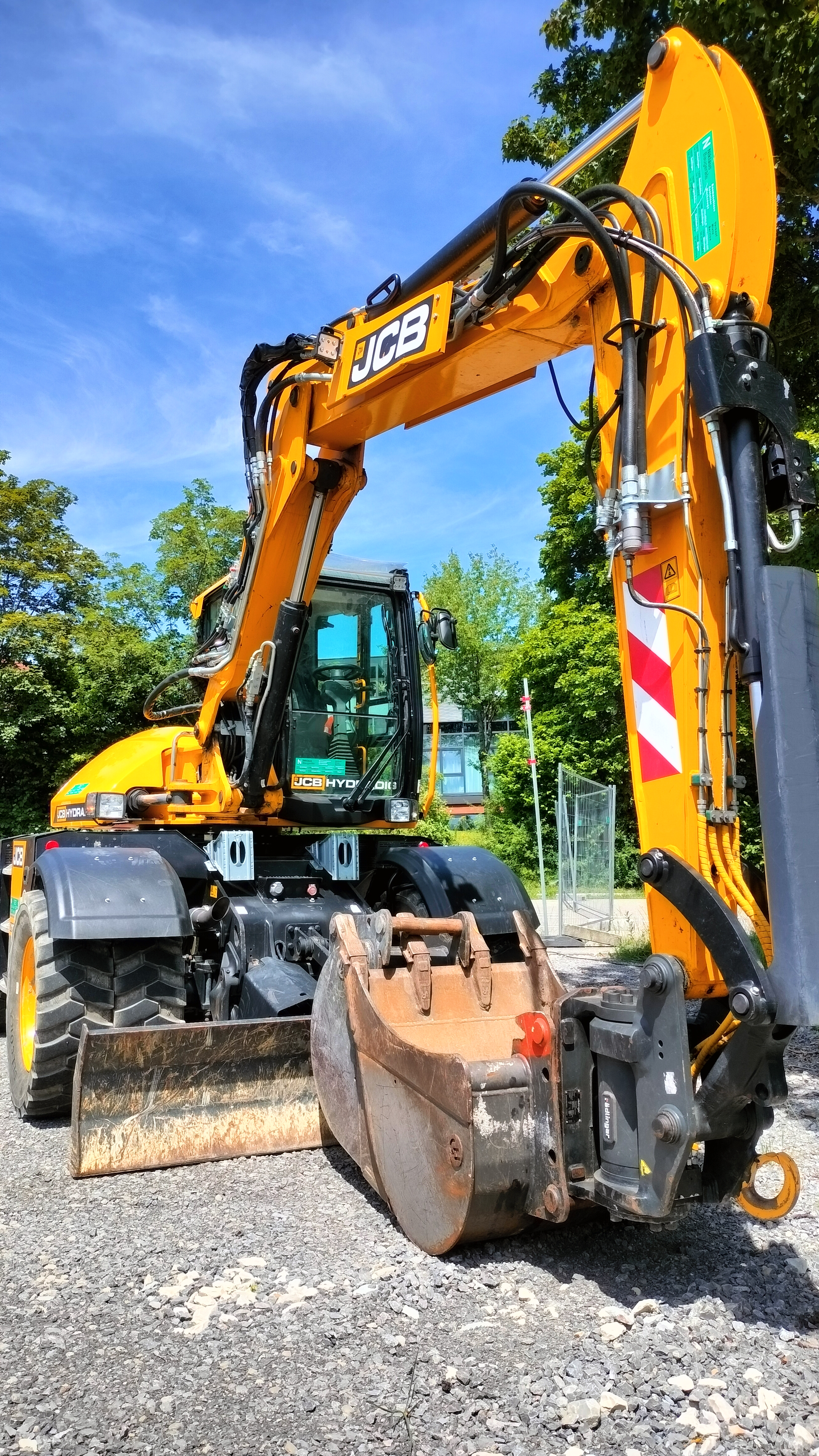 Mobilbagger Hydradig JCB 110W Tilt Mobilbagger Hydradig JCB 110W mit Powertilt gebraucht kaufen
