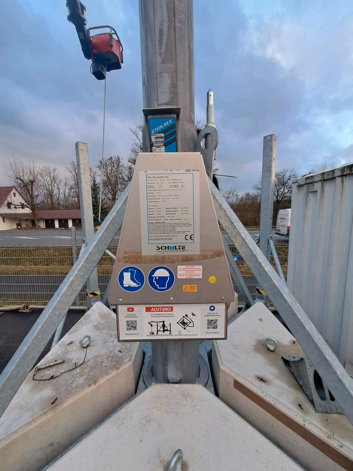 Mauerkran kaufen Minikran Stein-Rex 2.0 kaufen