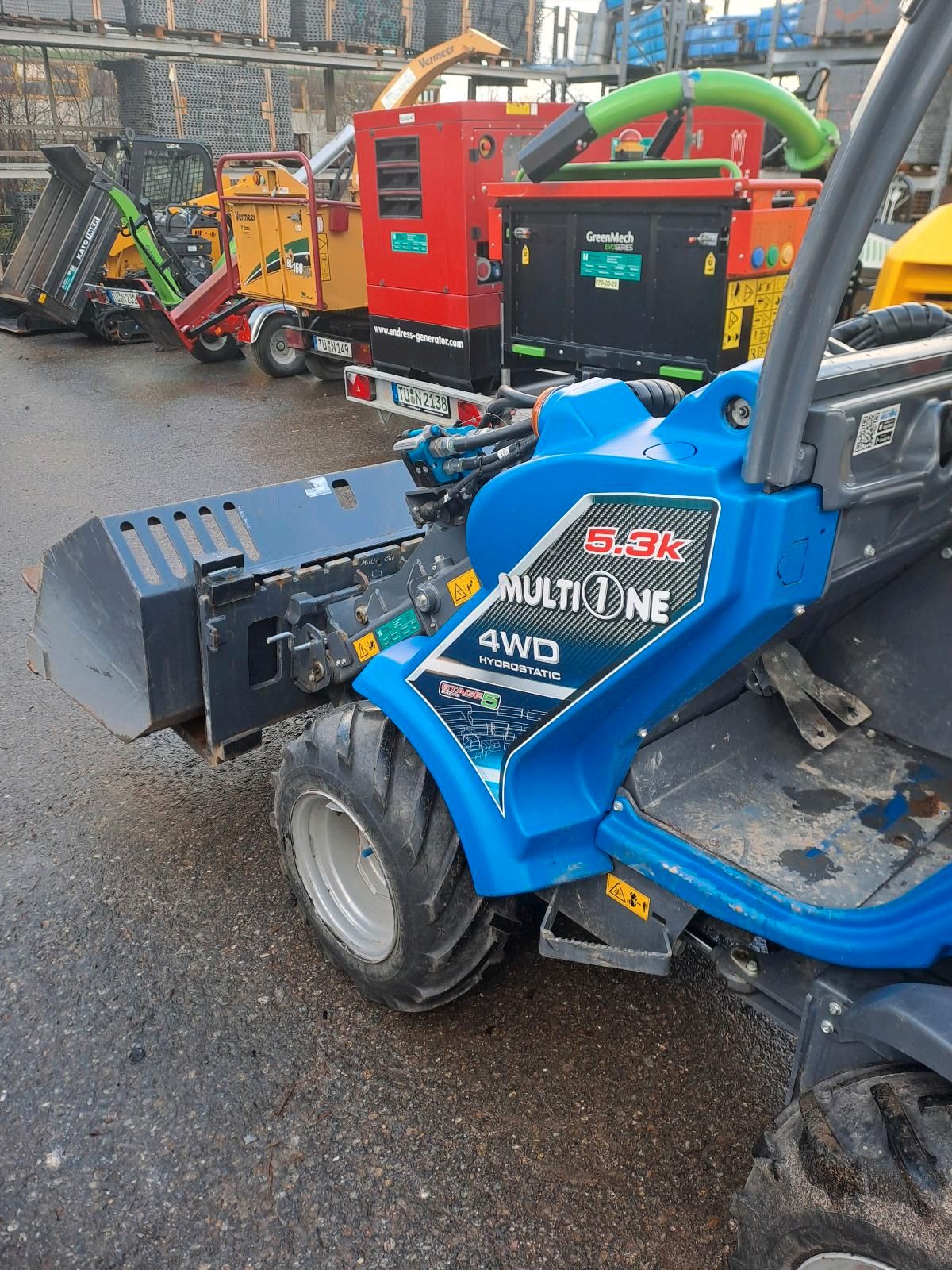 Radlader/Knicklader/Hoflader MultiOne 5.3 Radlader/Knicklader/Hoflader MultiOne 5.3 gebraucht kaufen