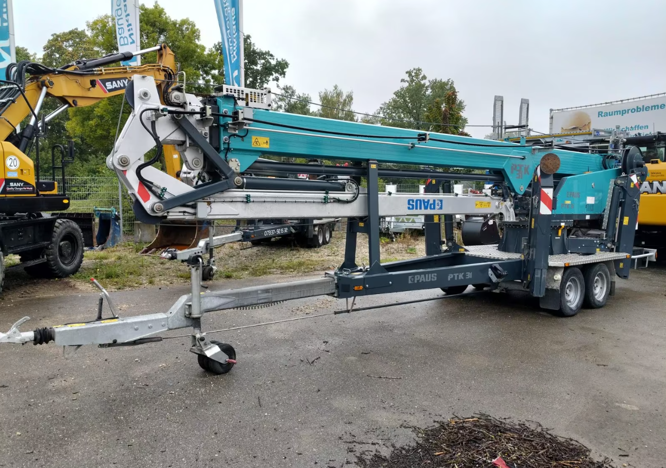 Anhängerkran Paus PTK31