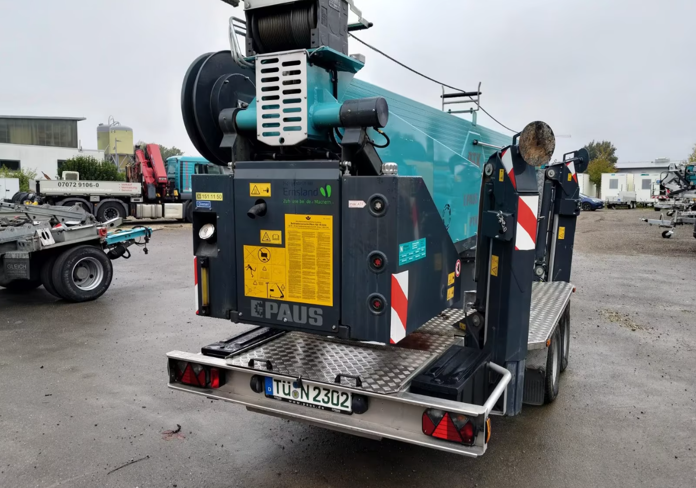 Gebrauchter Anhängerkran Paus PTK31