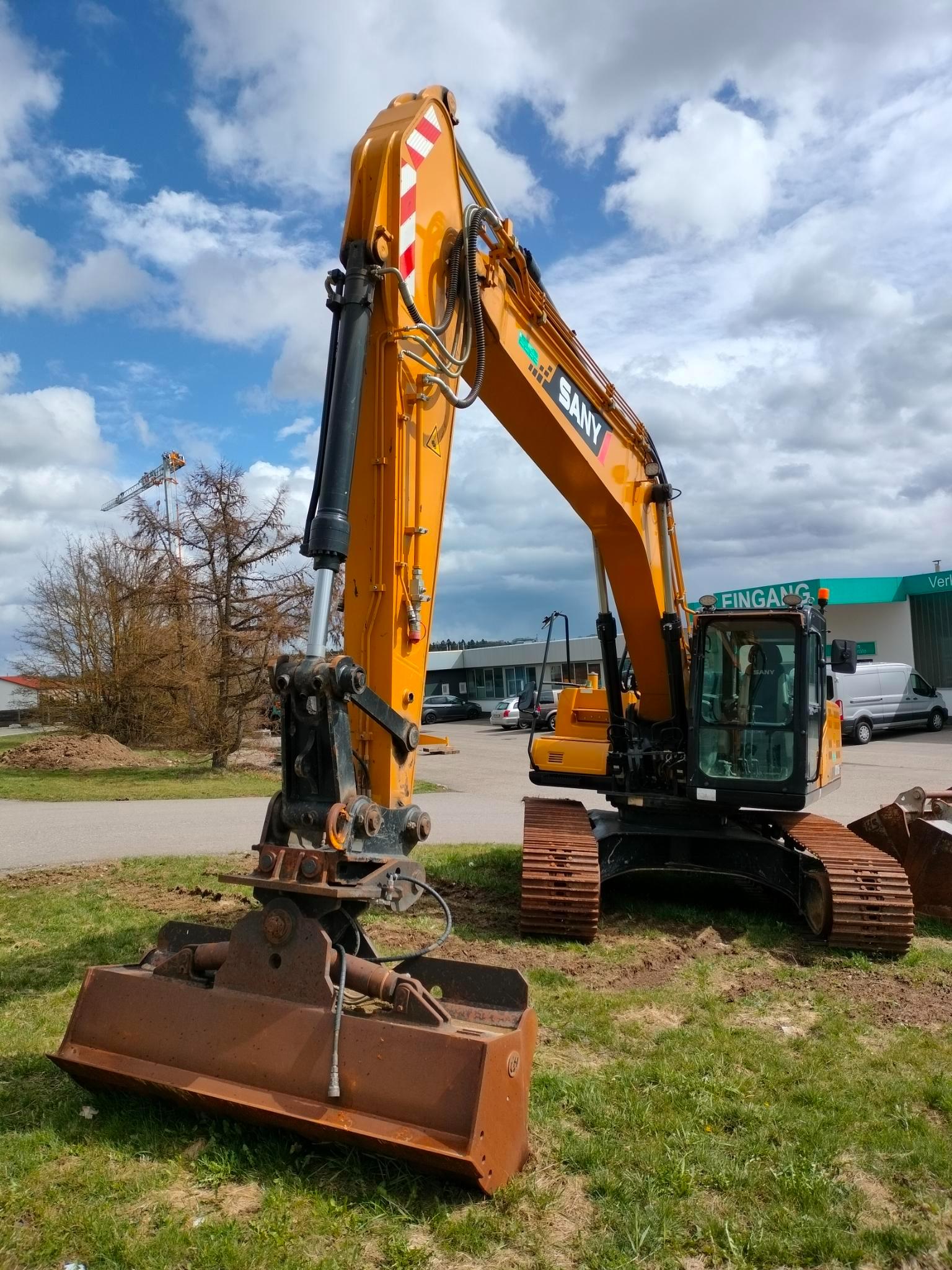 Raupenbagger Sany SY 215C Raupenbagger Sany SY 215C mit Oilquick gebraucht kaufen