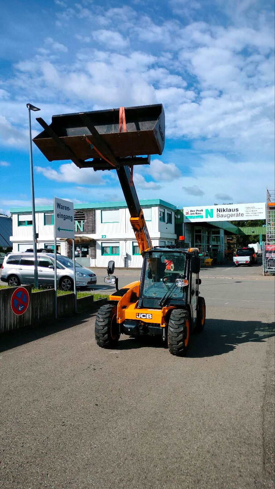 Teleskoplader kaufen Teleskoplader JCB 514-40 Vorführgerät kaufen