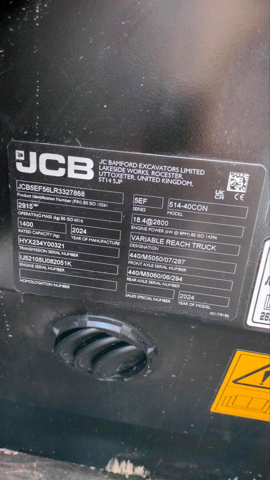 Teleskoplader kaufen Teleskoplader JCB 514-40 Vorführgerät kaufen