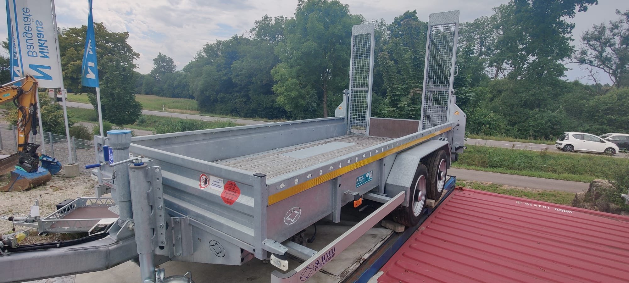 Mehrzweck-Tandem-Tieflader SCHMID MTT 750 Mehrzweck-Tandem-Tieflader SCHMID MTT 750 gebraucht kaufen