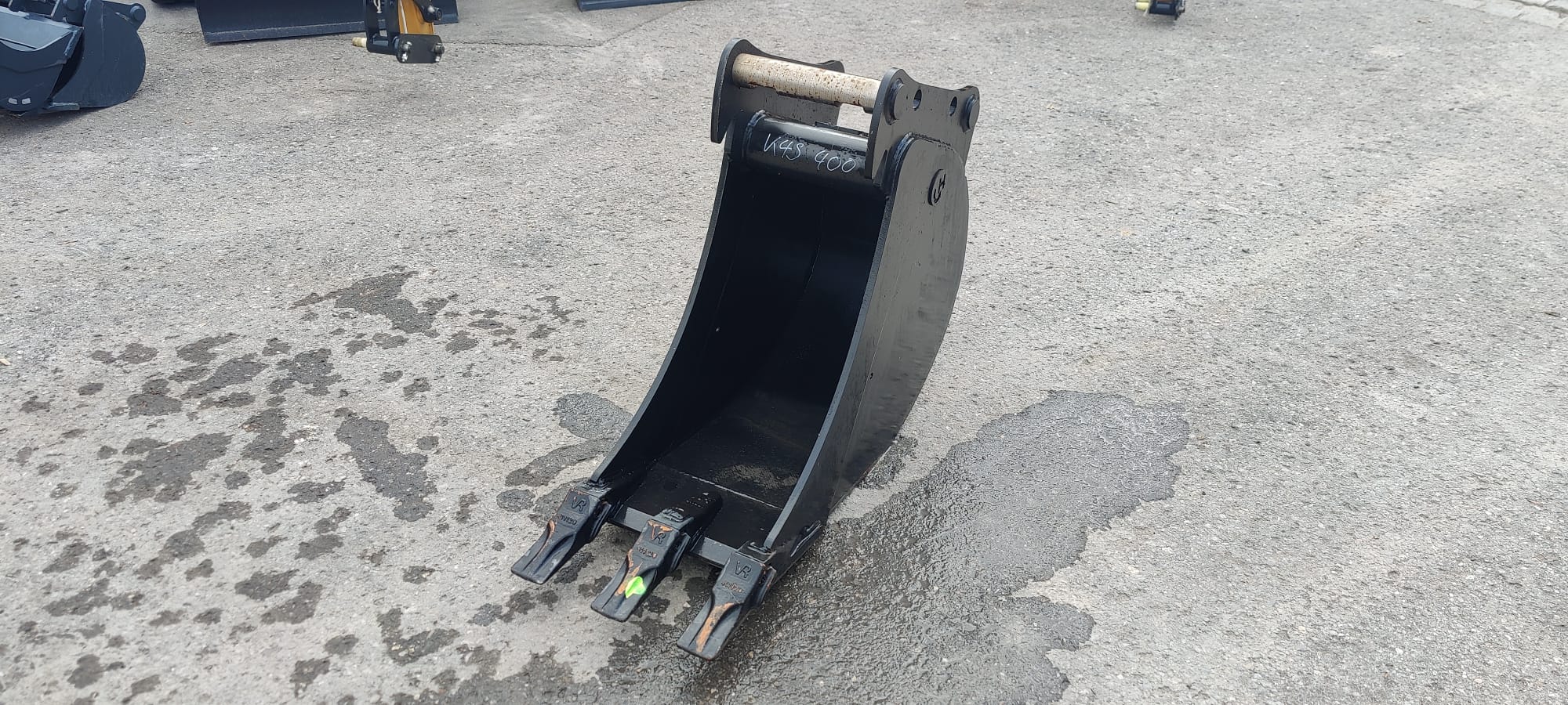 Tieflöffel HENLE K4S QC08HT (MS08) mit Zähne 400 mm