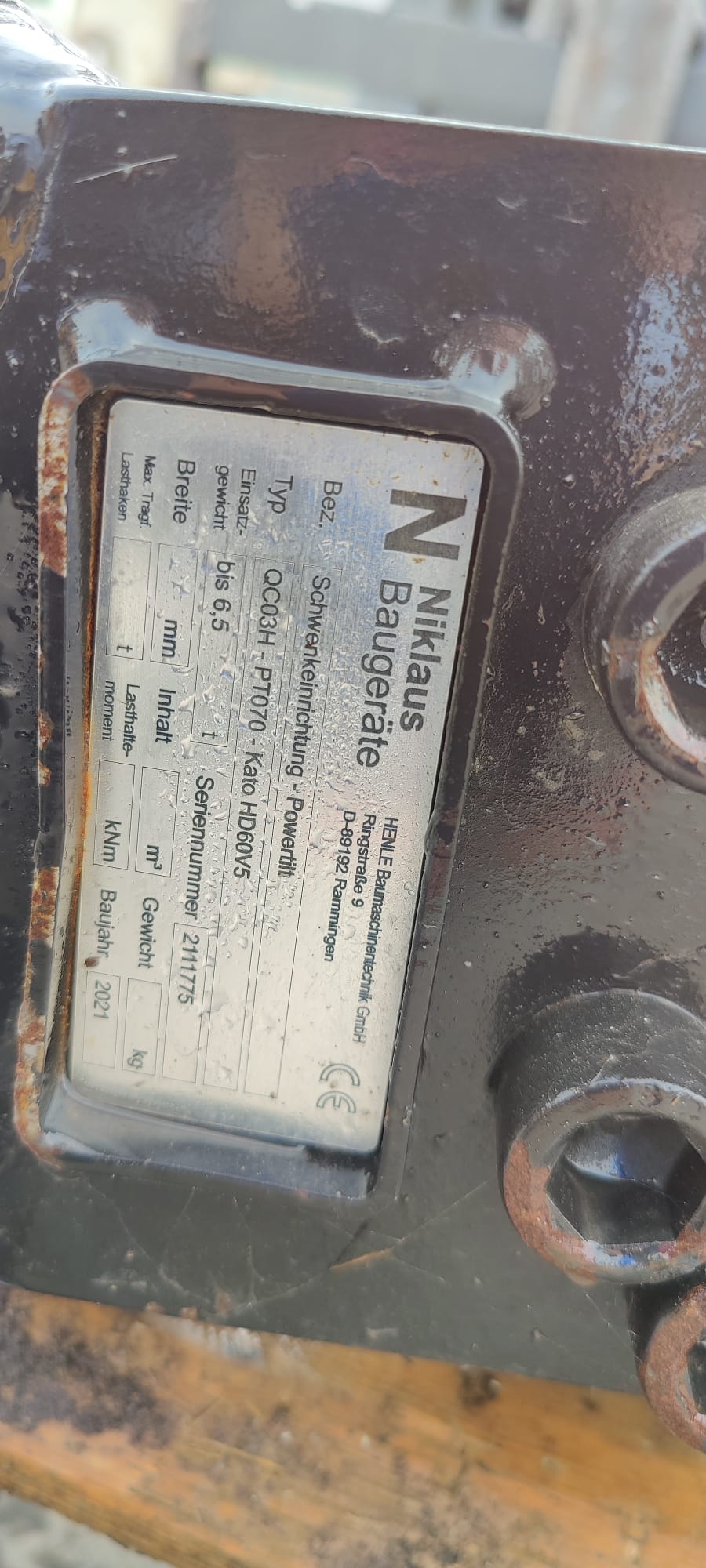 Powertilt für Bagger kaufen