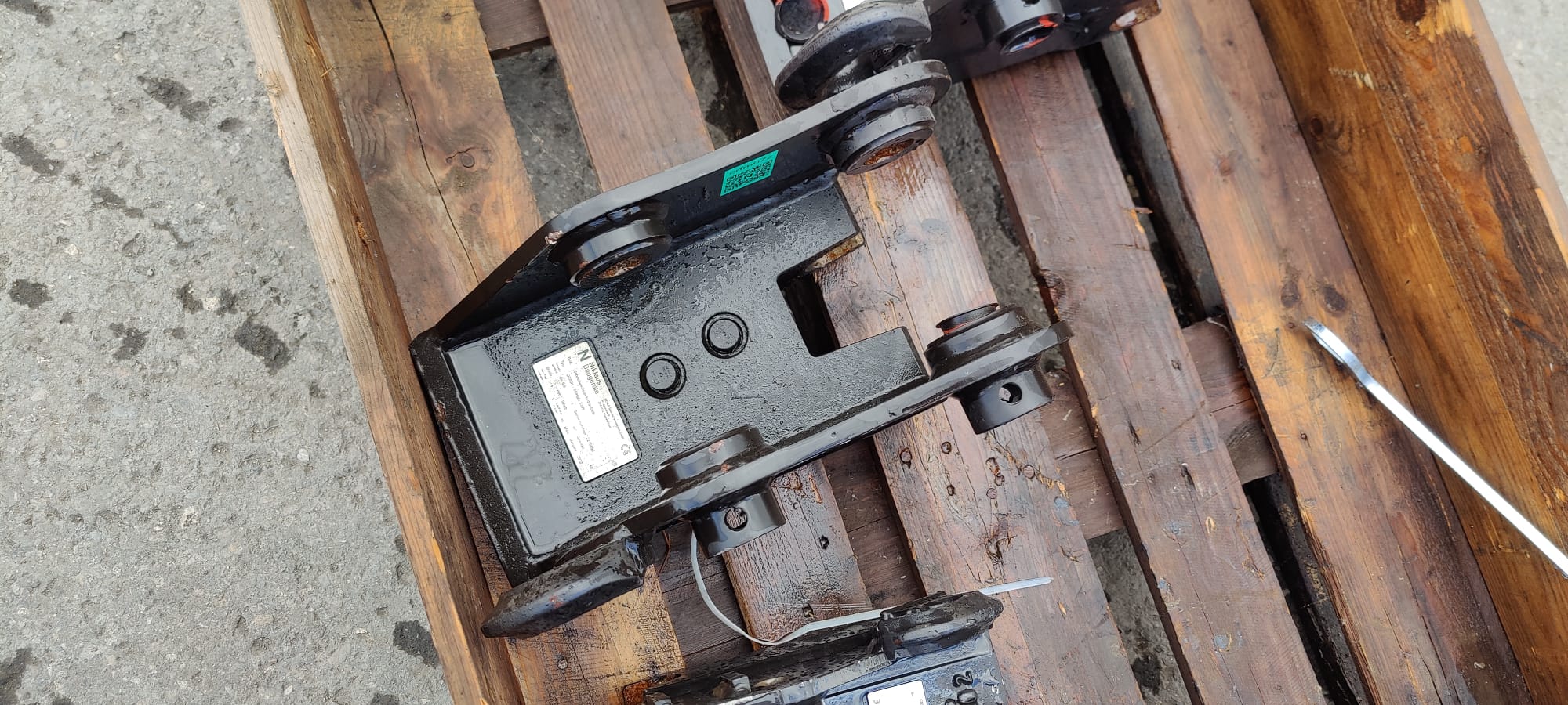 Schnellwechsler Henle QC03Hp hydraulisch doppelwirkend passend zu KATO 33V5