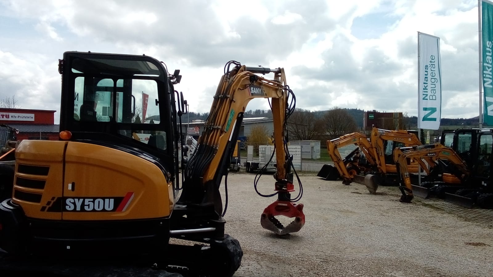 Minibagger Sany SY 50U Minibagger Sany SY 50U gebraucht kaufen