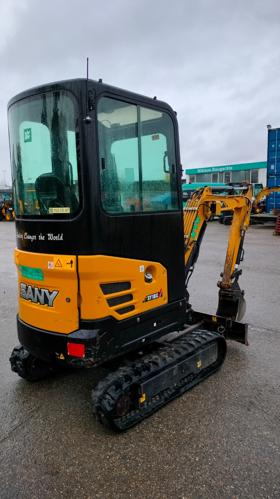 Niklaus Minibagger SANY SY 18C gebraucht kaufen