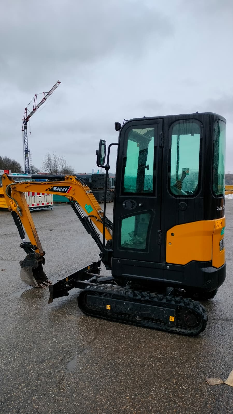 SY 18C Sany Bagger 2 tonnen