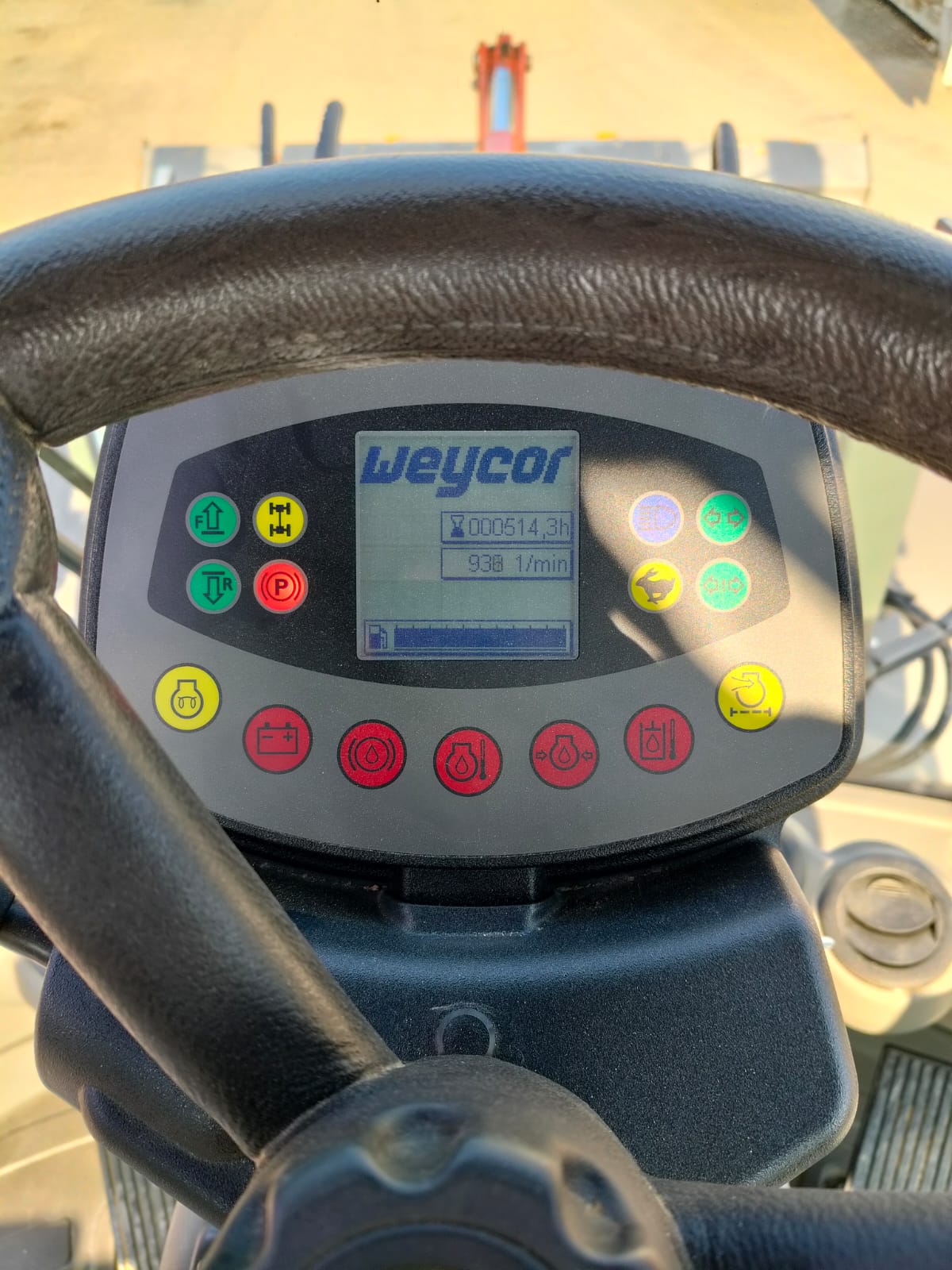 Display WEYCOR Radlader AR 440