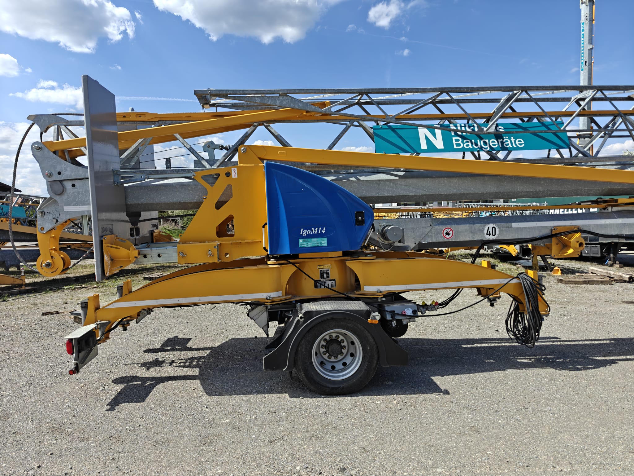 Baukran Potain Igo M14