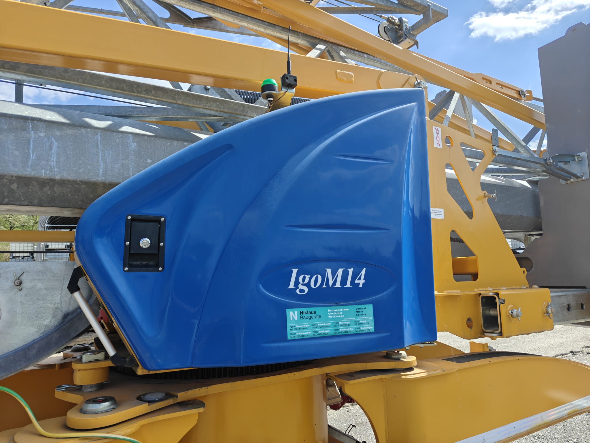 Baukran Potain Igo M14