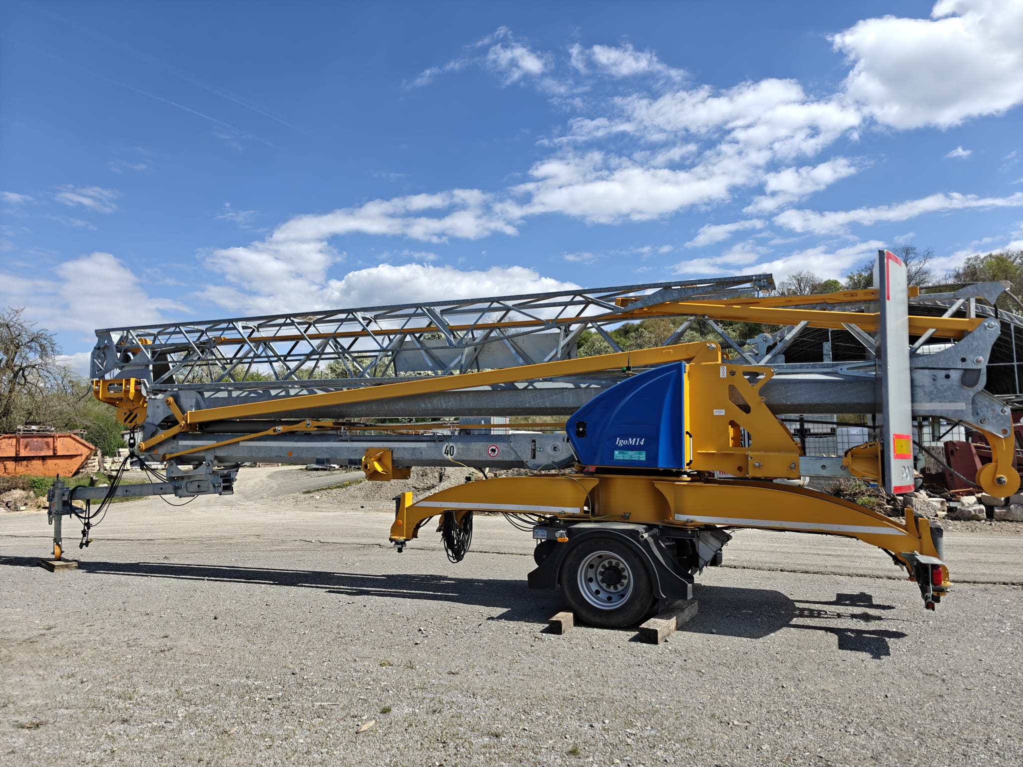 Baukran Potain Igo M14