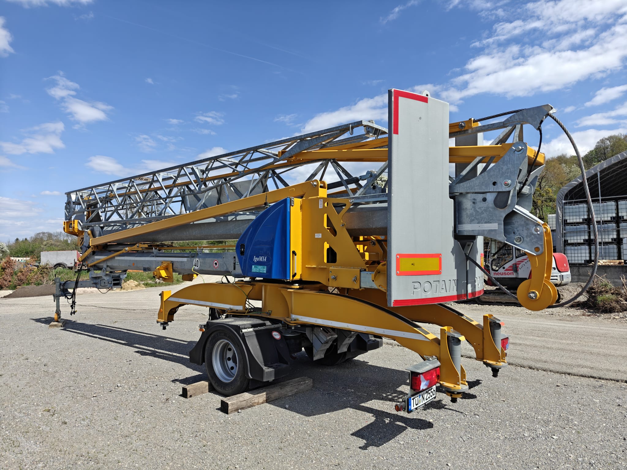 Baukran Potain Igo M14