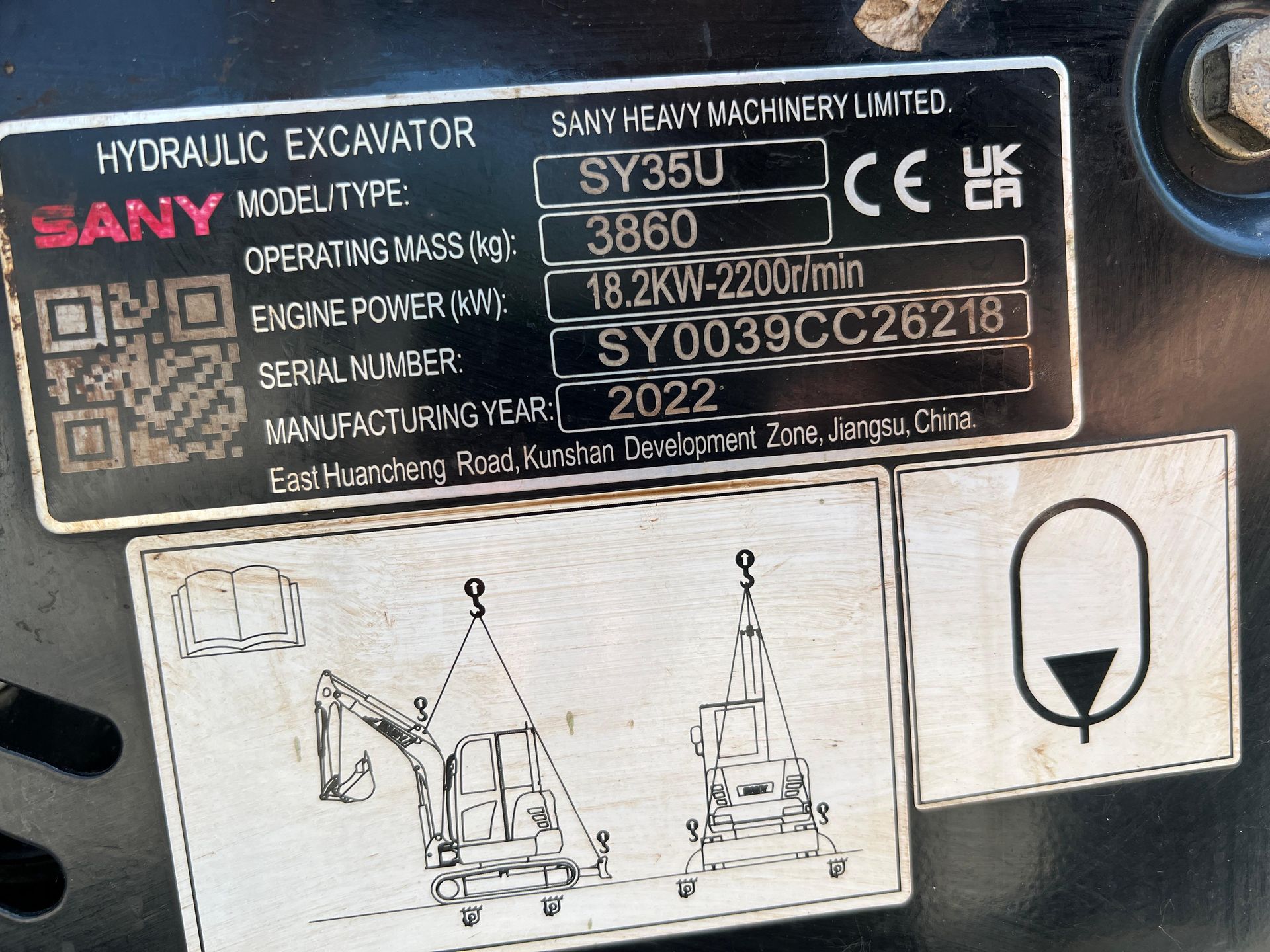 Minibagger SANY SY 35U kaufen