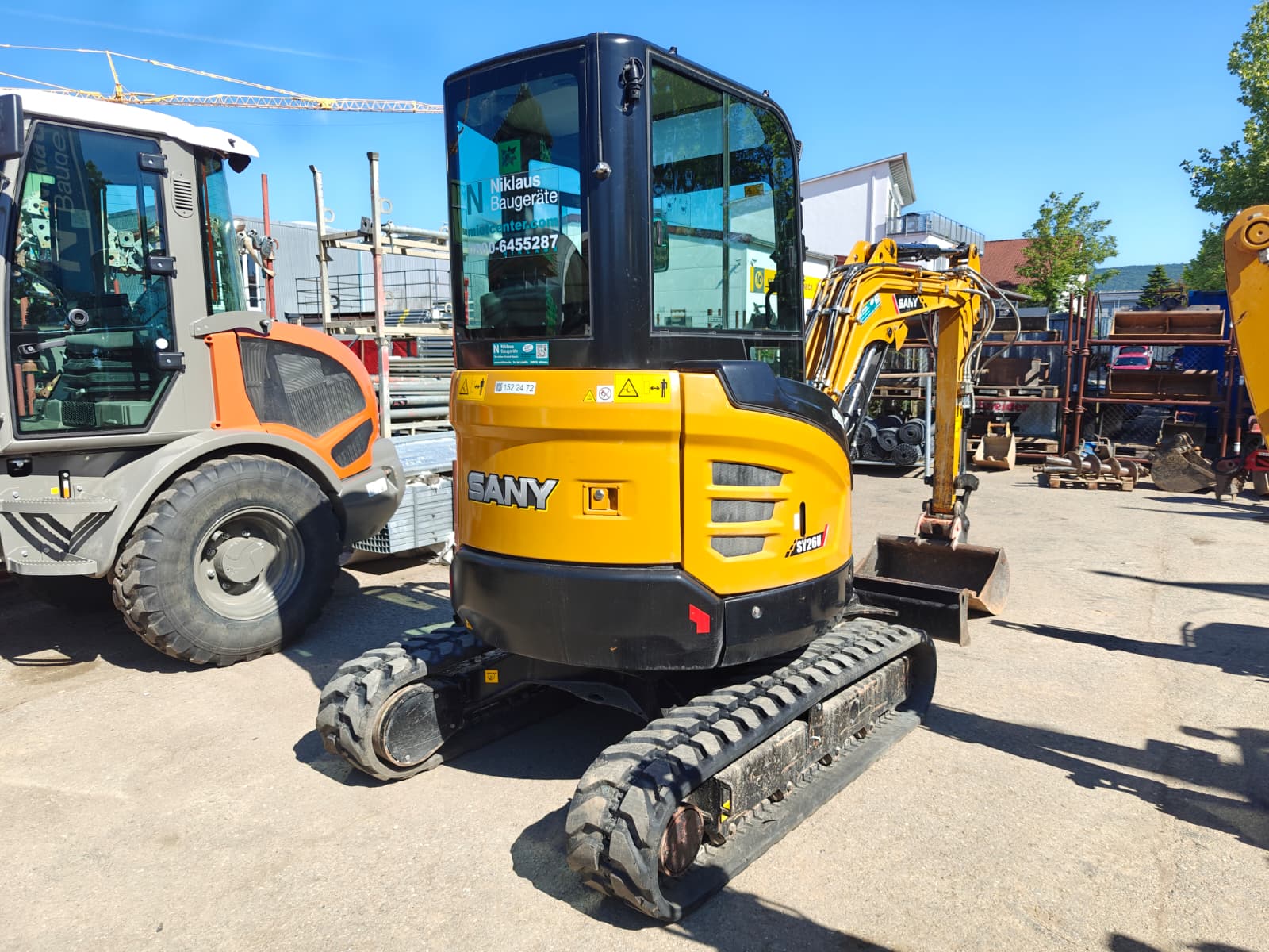 Minibagger Sany Sy 26u gebraucht kaufen