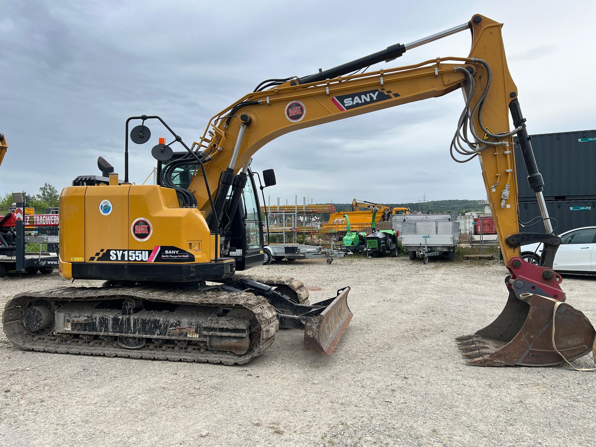 Gebrauchter Kompaktbagger SANY SY 155U