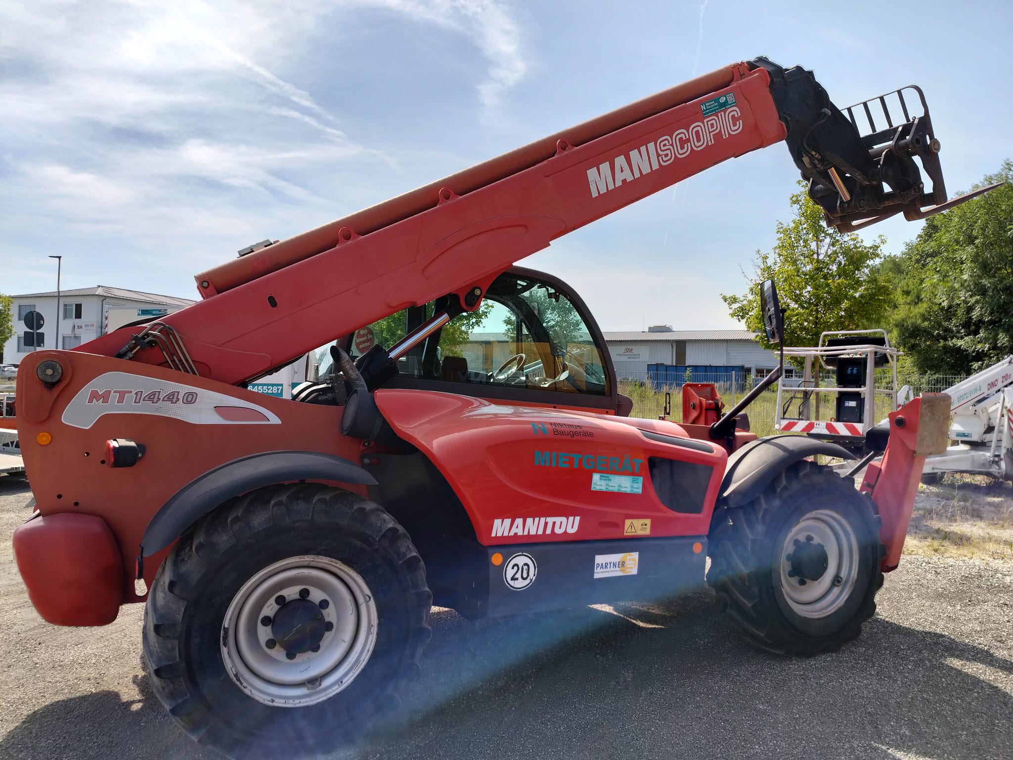 Teleskopstapler Manitou 1440 
