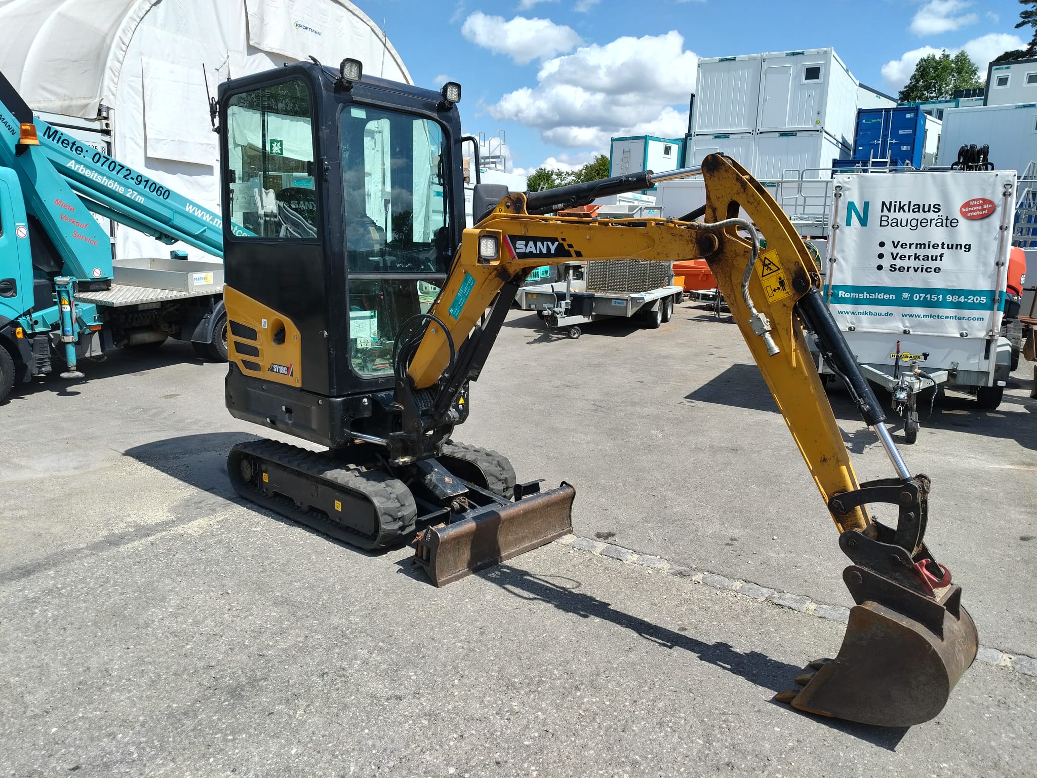 Minibagger Sany SY 18C