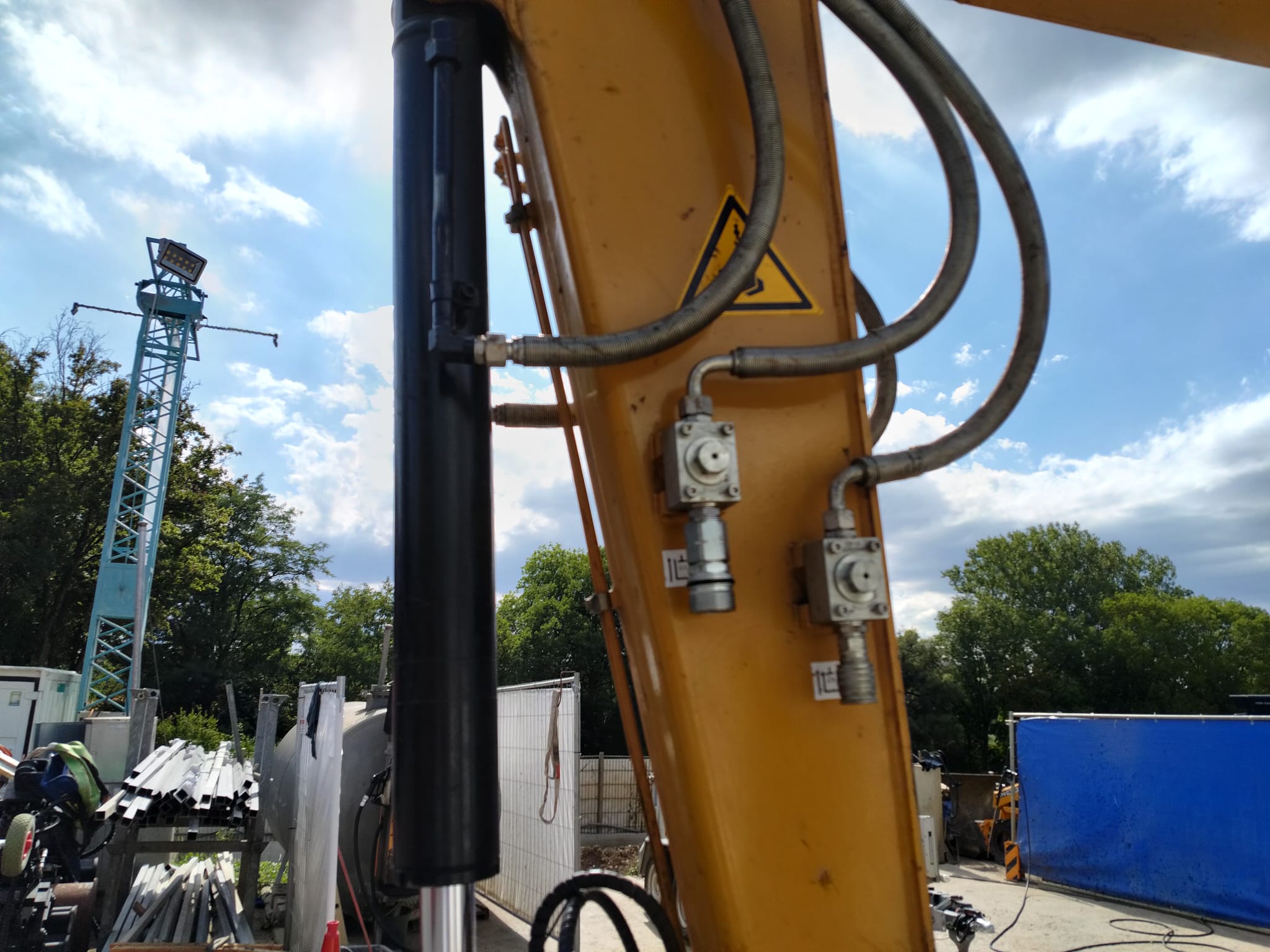 Zusatzhydraulik Minibagger SANY SY 80U
