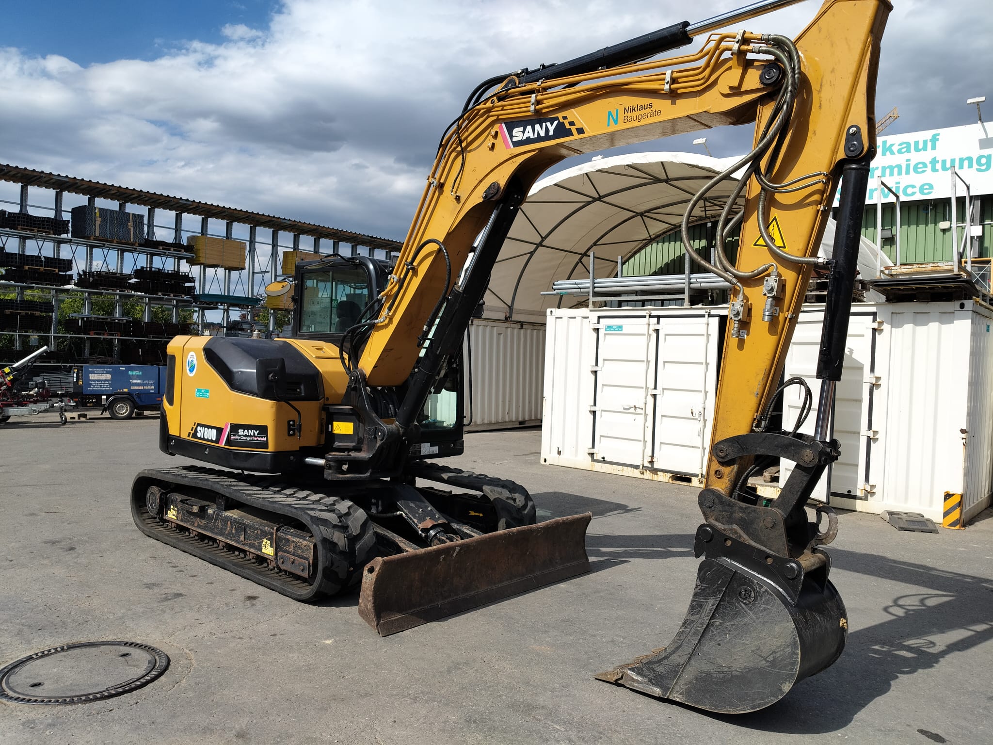 Minibagger SANY SY 80U