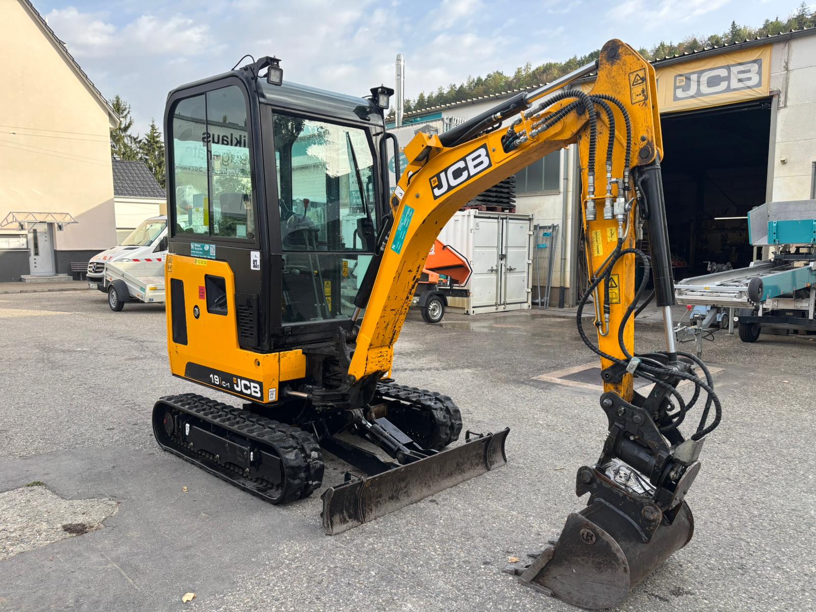 Minibagger JCB 19C-1 mit Powertilt