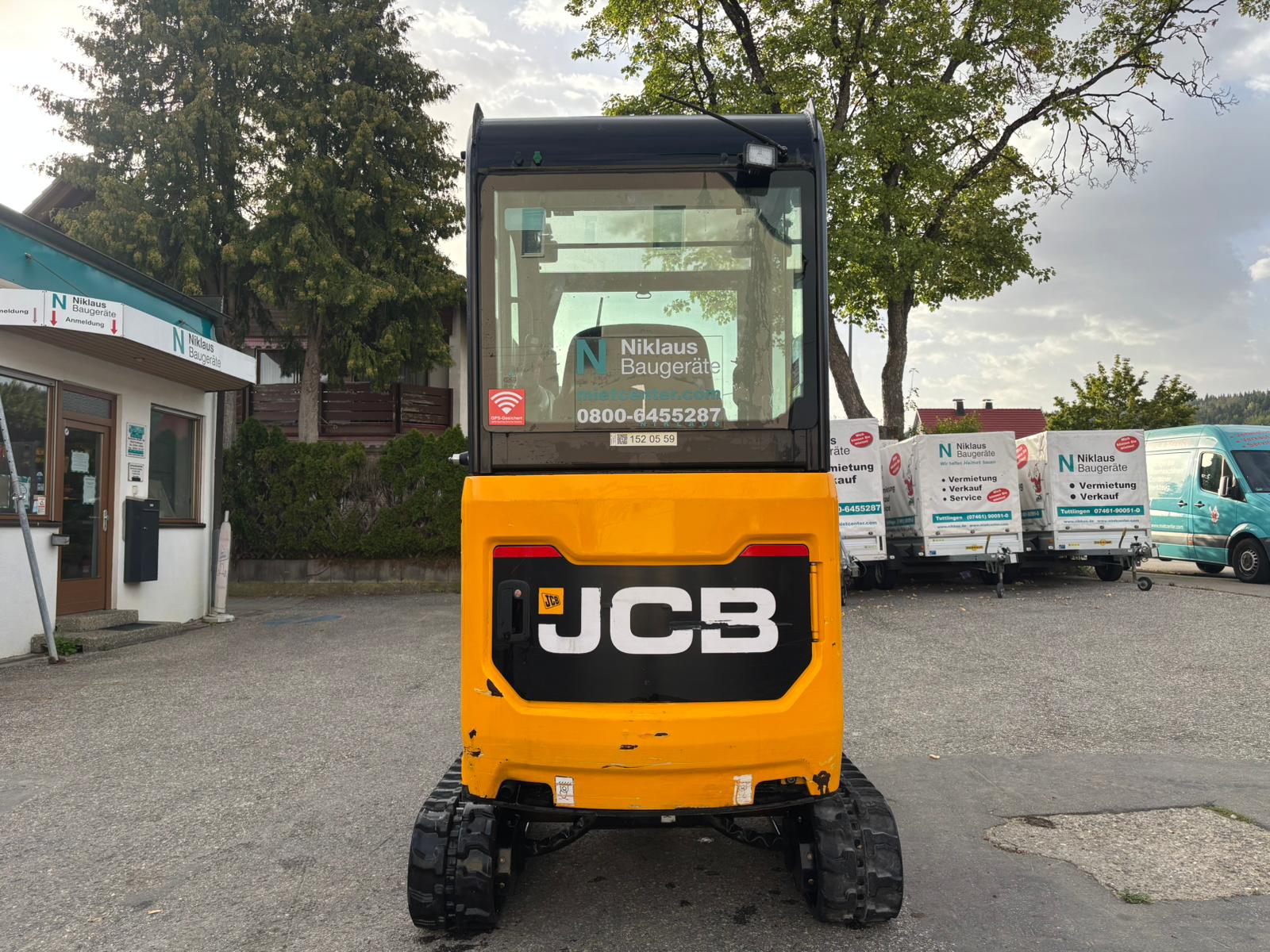 Gebrauchter JCB MInibagger 2 tonnen