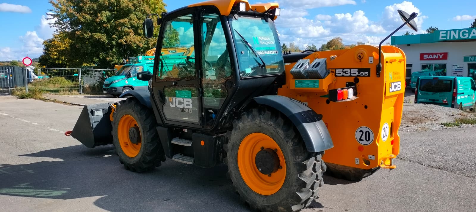 Gebrauchter Teleskoplader JCB 535-95 kaufen