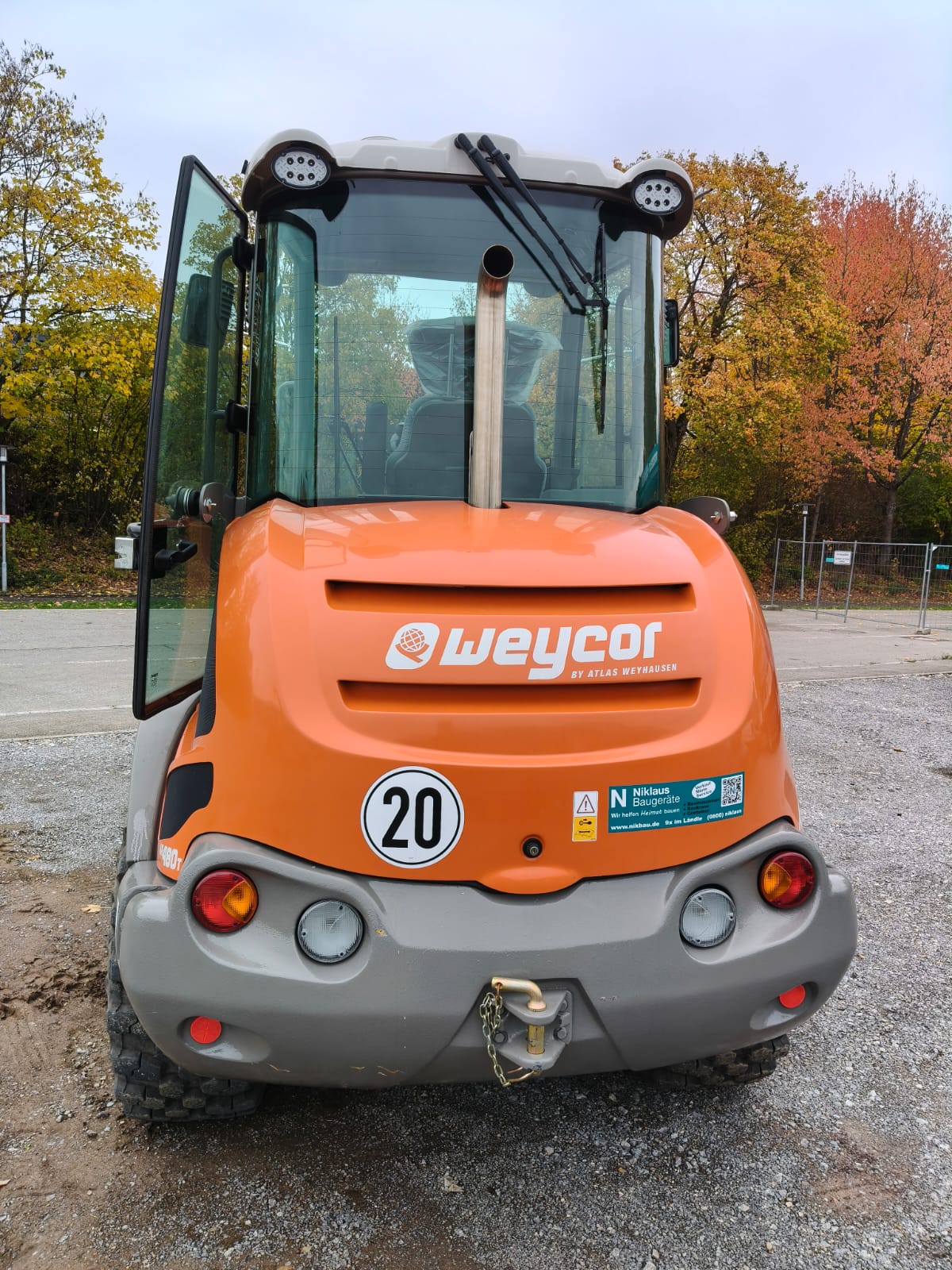 Teleskopradlader Atlas Weycor AR 480T
