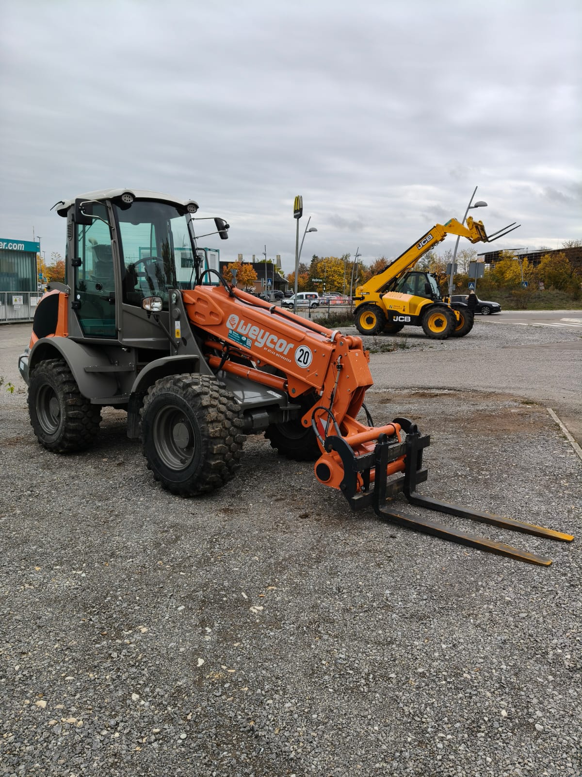 Teleskopradlader Atlas Weycor AR 480T Vorführmaschine