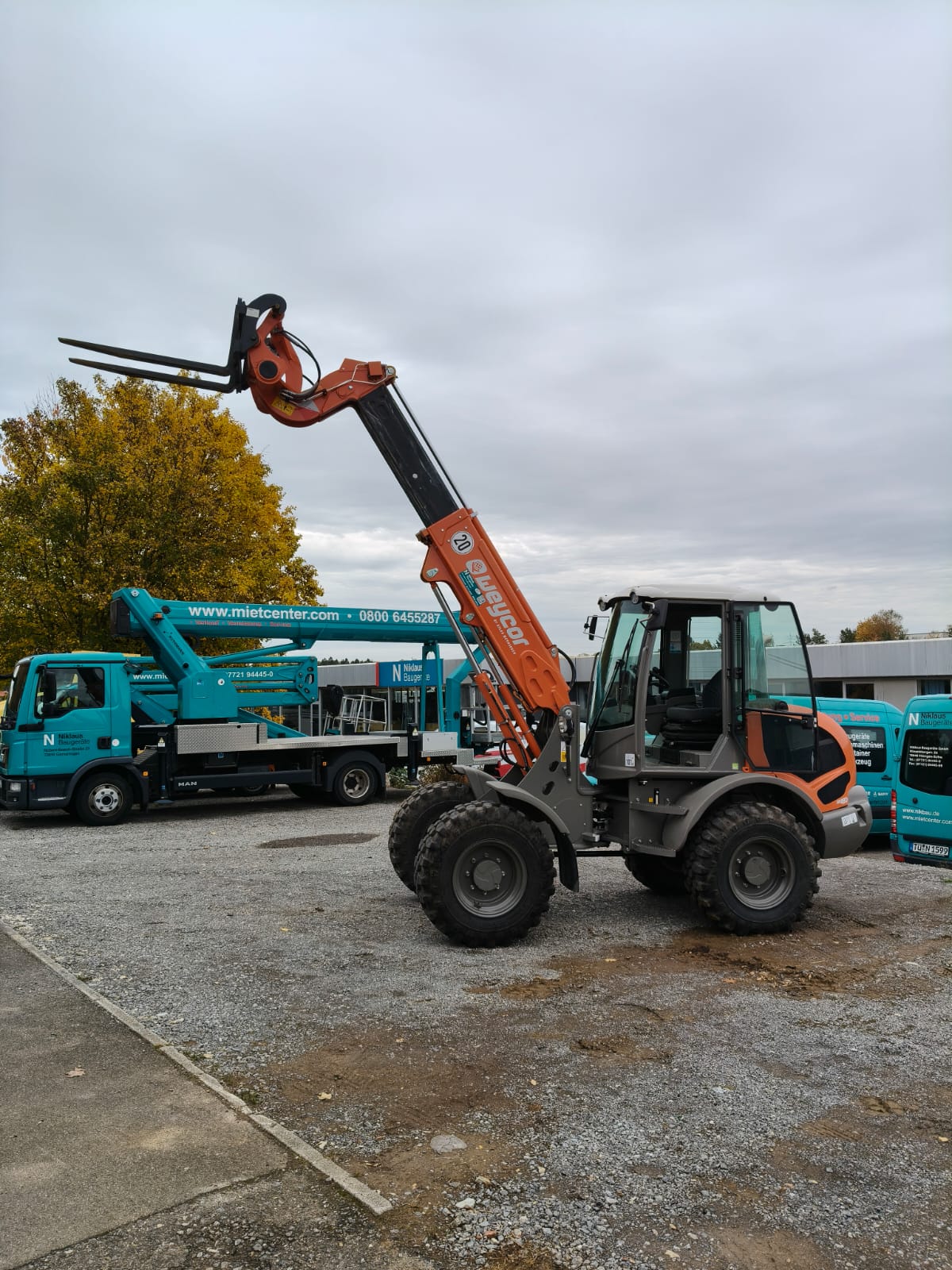 Teleskopradlader Atlas Weycor AR 480T