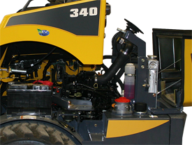 Gehl AL 340 Radlader Zugang Motor Gehl AL 340 Radlader Zugang Motor