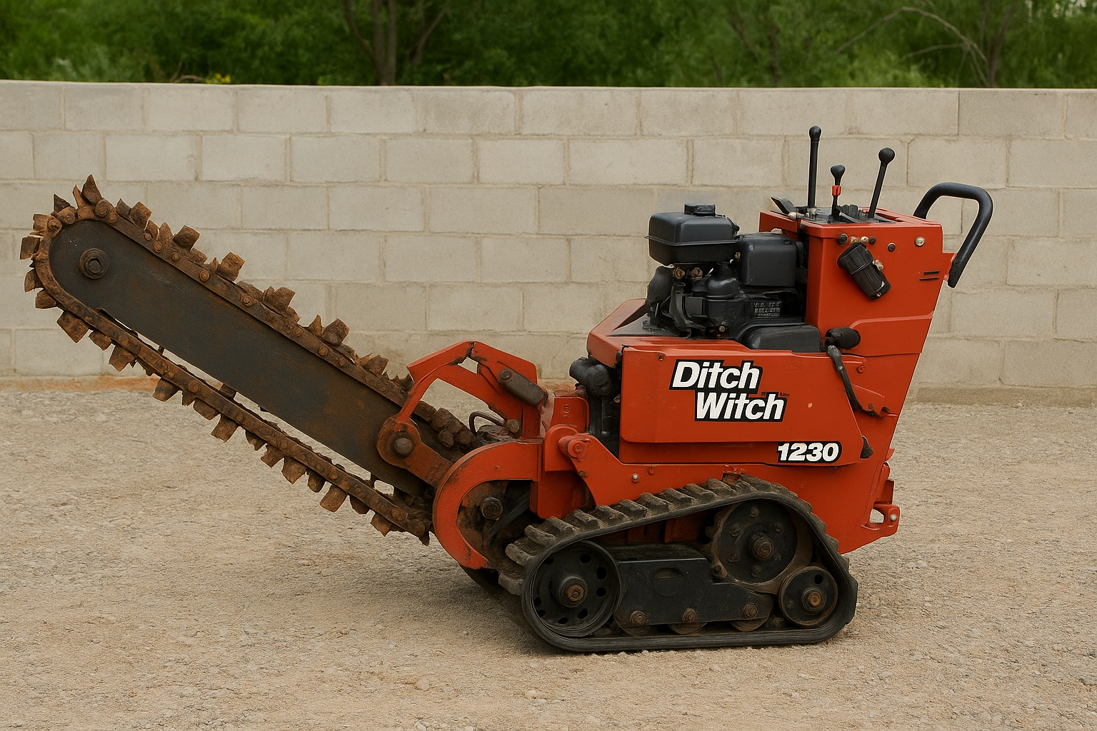 Grabenfräse Ditch Witch 1230