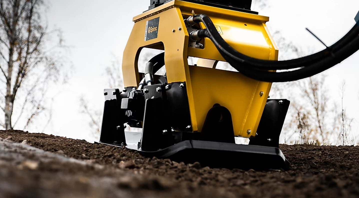 Anbauverdichter Epiroc HC 350 R mieten Anbauverdichter mieten