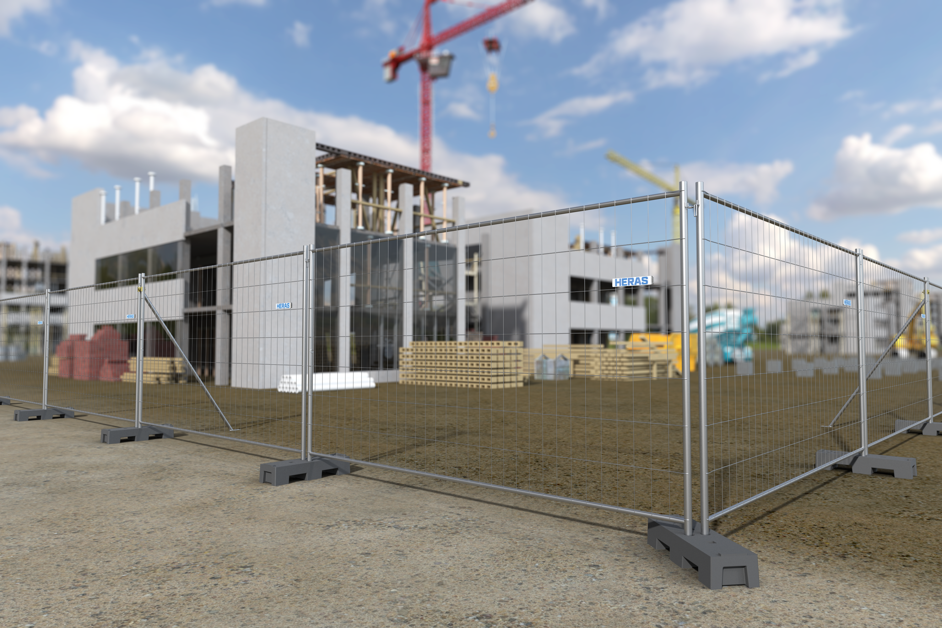 Bauzaun mieten Bauzaun mieten / Baustellengitter bei Niklaus Baugeräte mieten