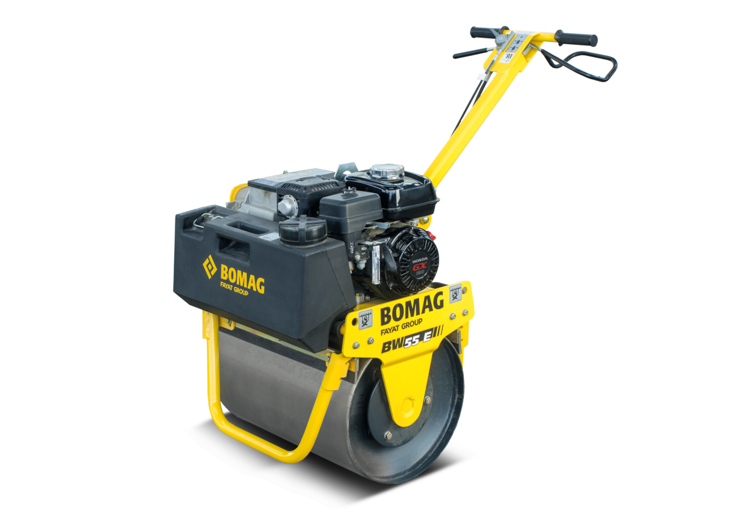 BOMAG BW 55 E Einfachvibrationswalze im Einsatz BOMAG BW 55 E Einfachvibrationswalze / BOMAG BW 55 E bei Niklaus Baugeräte mieten