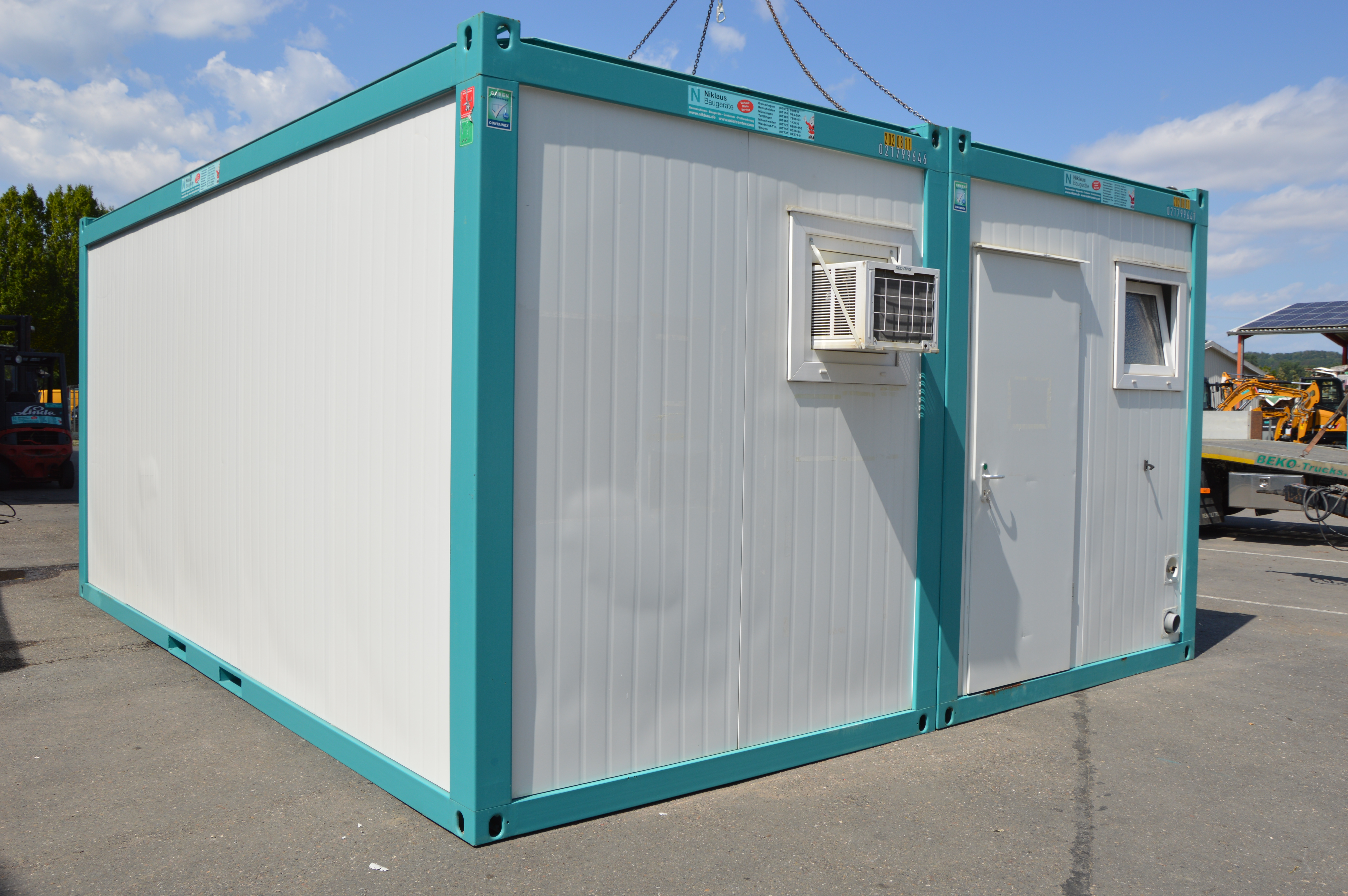 Container Doppelanlage Container Doppelanlage