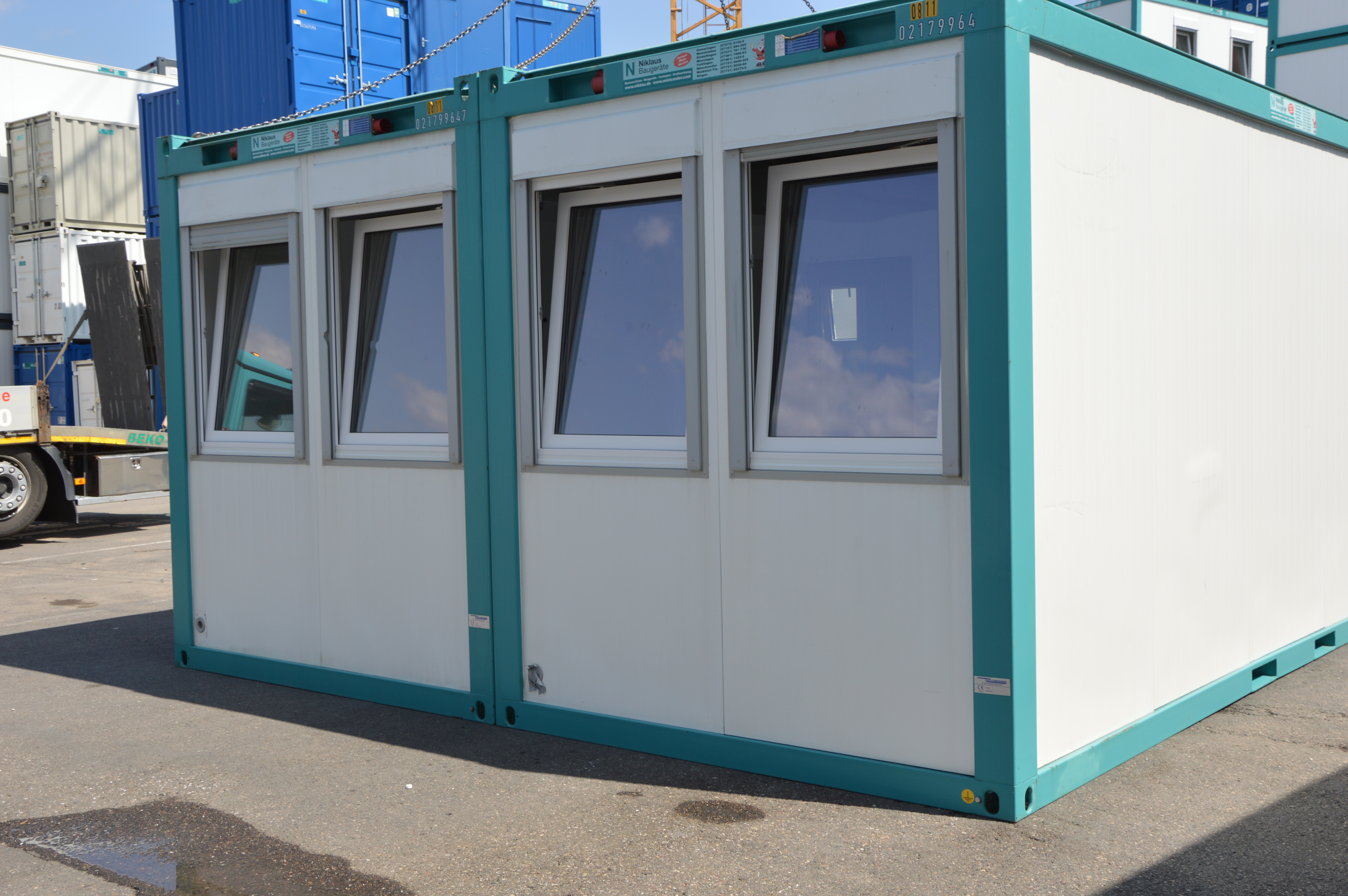 Container Doppelanlage Container Doppelanlage