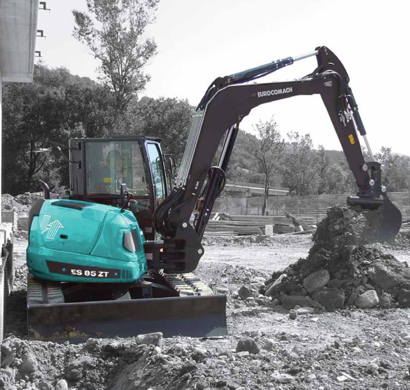 eurocomach es85 Minibagger eurocomach es85 Minibagger