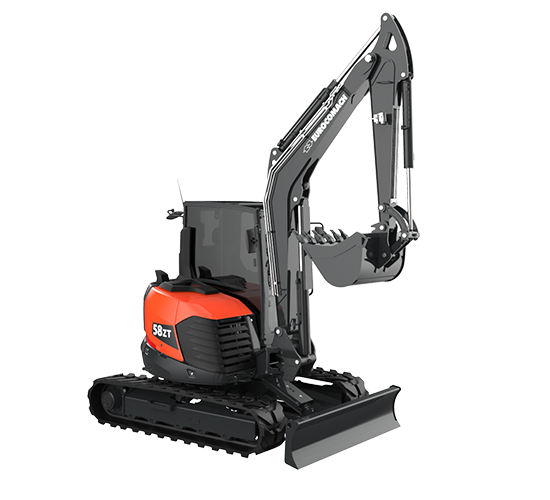 Eurocomach ES 65 TR Kurzheckbagger / Minibagger Eurocomach ES 65 TR Kurzheckbagger / Minibagger mit Verstellausleger bei Niklaus Baugeräte mieten