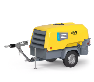 Kompressor Atlas Copco XAS 67 / Kompressor Atlas Copco XAS 67 bei Niklaus Baugeräte mieten