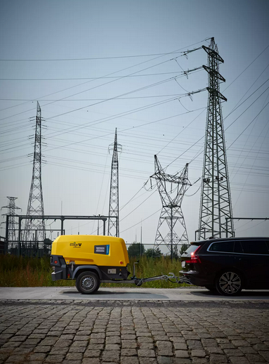 Kompressor Atlas Copco XAS 48  Kompressor Atlas Copco XAS 48 / Kompressor Atlas Copco XAS 48 bei Niklaus Baugeräte mieten