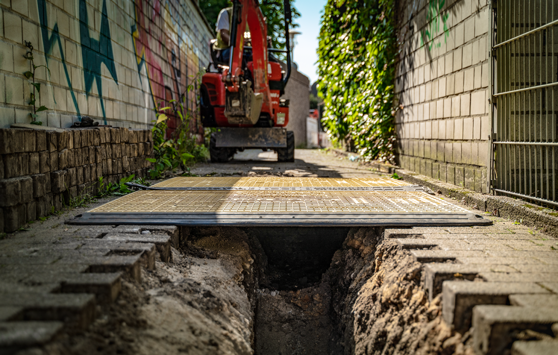 Grabenabdeckung mieten