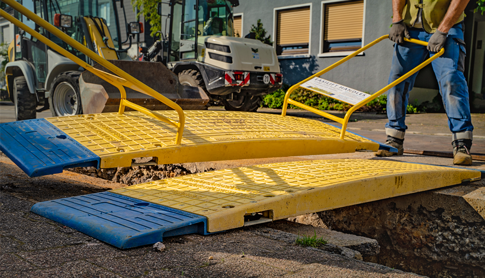 Grabenabdeckung mieten