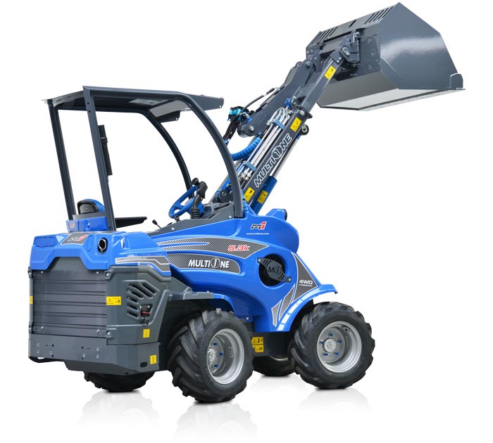 Radlader MultiOne 5.3 im Einsatz MultiOne 5.3 Radlader / Radlader bei Niklaus Baugeräte mieten