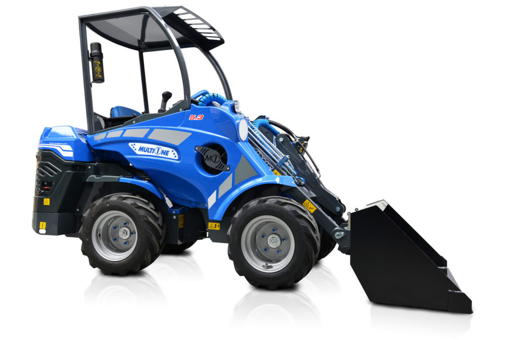 Radlader MultiOne 5.3 im Einsatz MultiOne 5.3 Radlader / Radlader bei Niklaus Baugeräte mieten