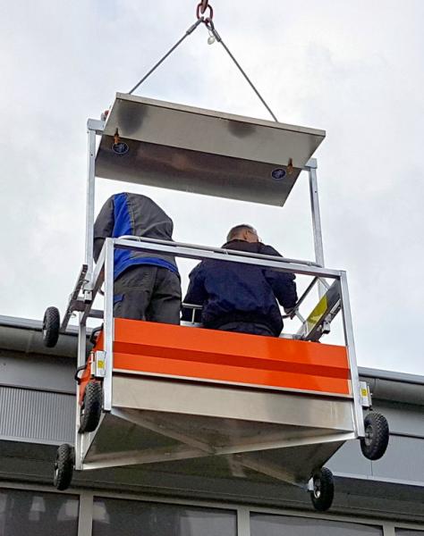 Personenbeförderungskorb mieten Personenkorb mieten / Arbeitskorb bei Niklaus Baugeräte mieten